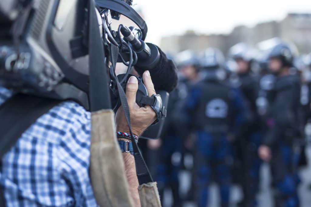 record the police in SC