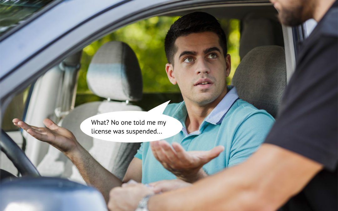 driving under suspension dus notice
